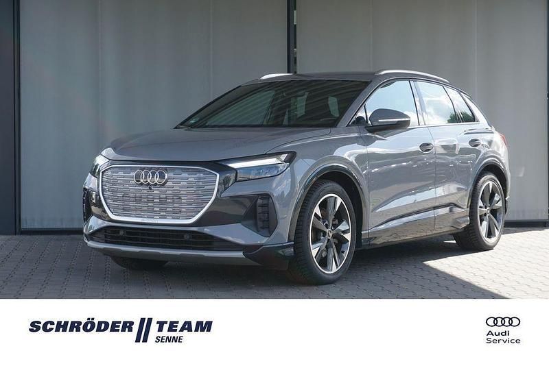 Kieselgrau Gebraucht 2022 Audi Q4 e-tron Advanced SUV | 31.950 € (Guter Preis) - Bild 1/4