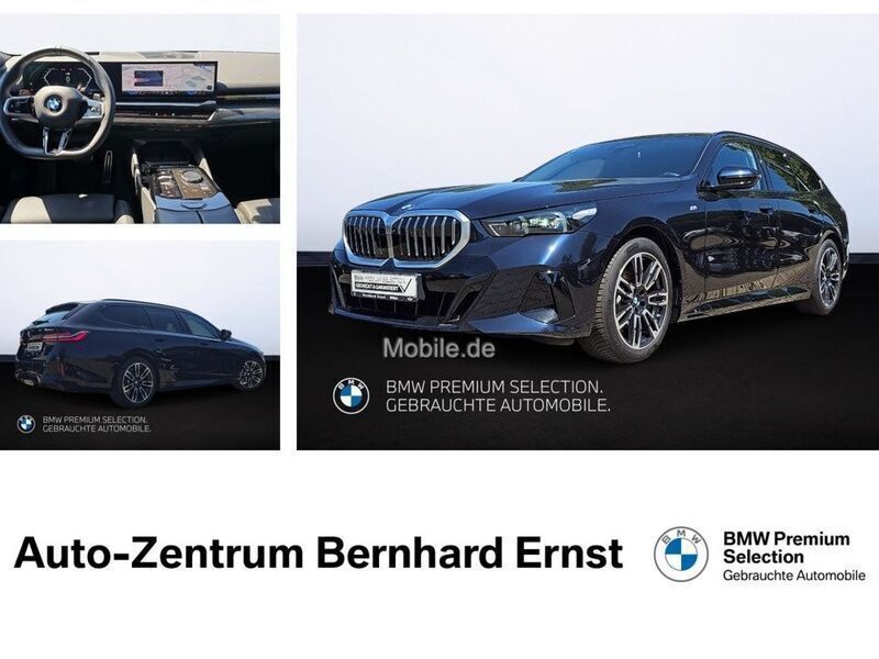 Schwarz Gebraucht 2024 BMW 520 M Sport Kombi | 54.380 € (Guter Preis) - Bild 1/4