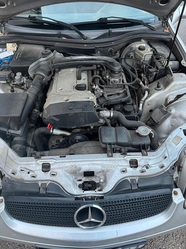 Silber Gebraucht 1997 Mercedes SLK200 Cabrio | 1.999 € (Guter Preis) - Bild 1/3