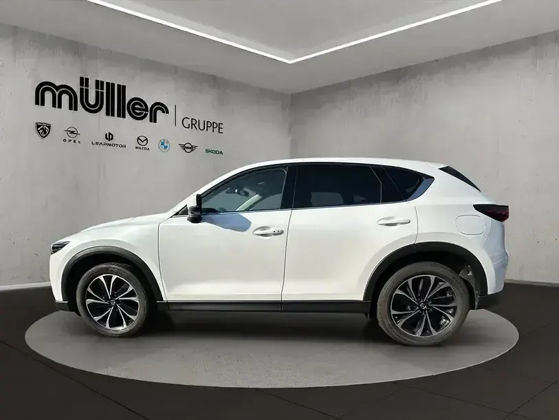 Gebraucht Mazda CX-5 184 PS (135 kW) 2022 Snowflake white SUV