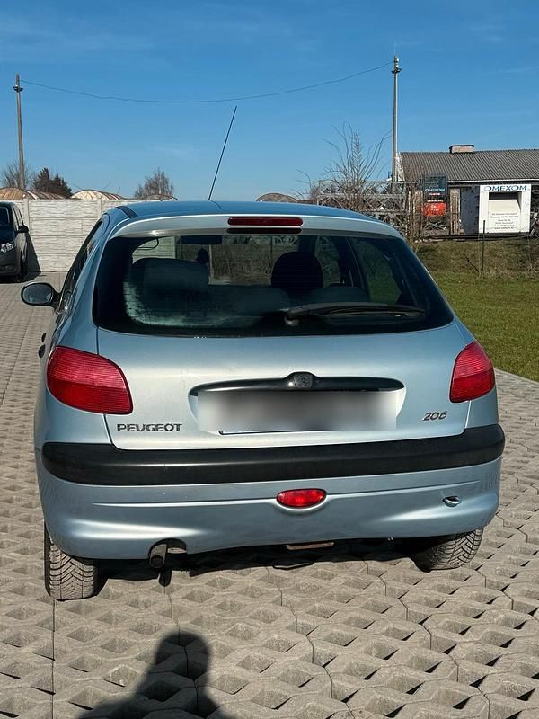 Gebraucht Peugeot 206 75 PS (55 kW) 2003 Blau Kleinwagen