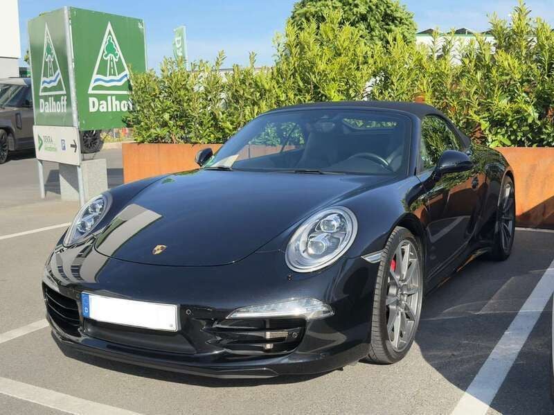 Schwarz Gebraucht 2015 Porsche 911 Carrera 4S Cabriolet Cabrio | 109.900 € - Bild 1/4