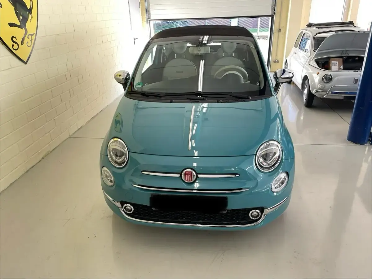 Gebraucht Fiat 500C 69 PS (50 kW) 2018 Blau Cabrio
