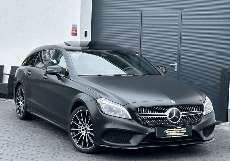 Schwarz Gebraucht 2018 Mercedes CLS350 AMG Limousine | 30.900 € (Superpreis) - Bild 1/4
