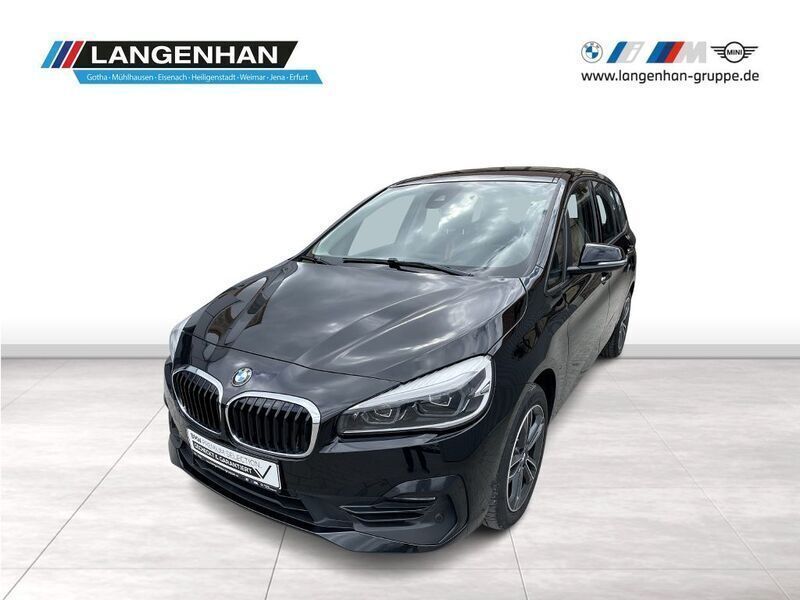 Schwarz Gebraucht 2022 BMW 218 Gran Tourer Sport Line Van / Kleinbus | 20.932 € (Fairer Preis) - Bild 1/4