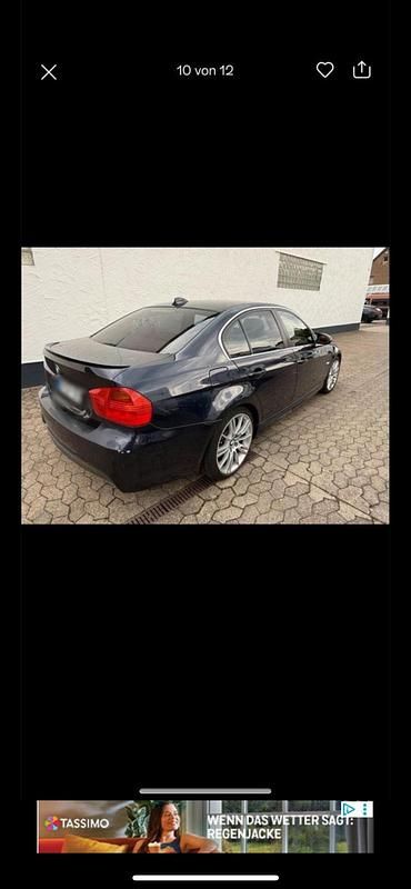 Second-hand BMW 325 218 CP (160 kW) 2006 Albastru Berlinǎ