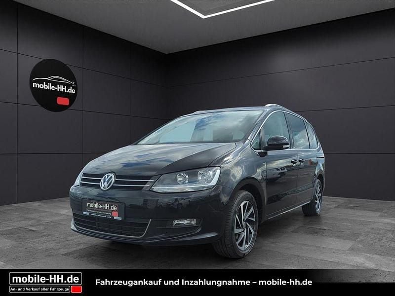 Gebraucht VW Sharan Join 150 PS (110 kW) 2018 Deep black perleffekt Van / Kleinbus