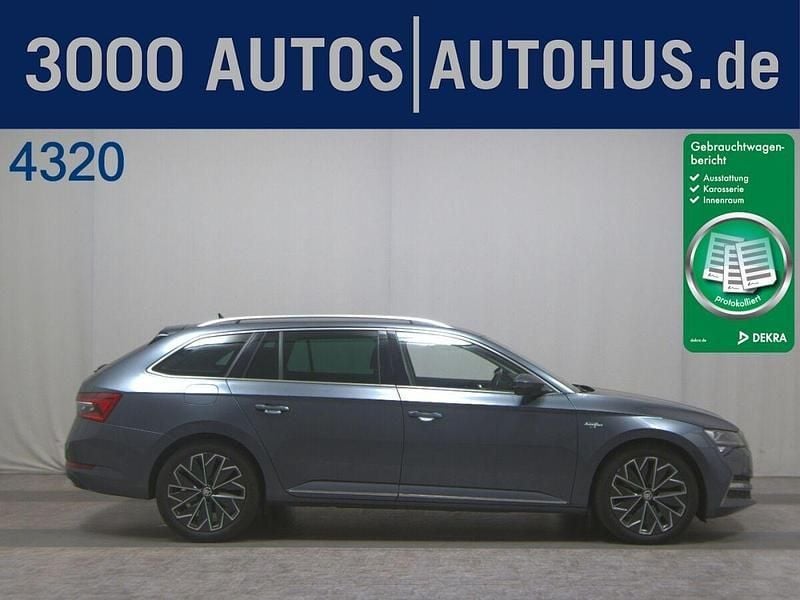 Quarz grau metallic Gebraucht 2021 Skoda Superb LAURIN & KLEMENT Kombi | 17.980 € (Fairer Preis) - Bild 1/4