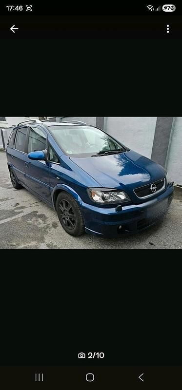 Gebraucht Opel Zafira 147 PS (108 kW) 2005 Blau Van / Kleinbus