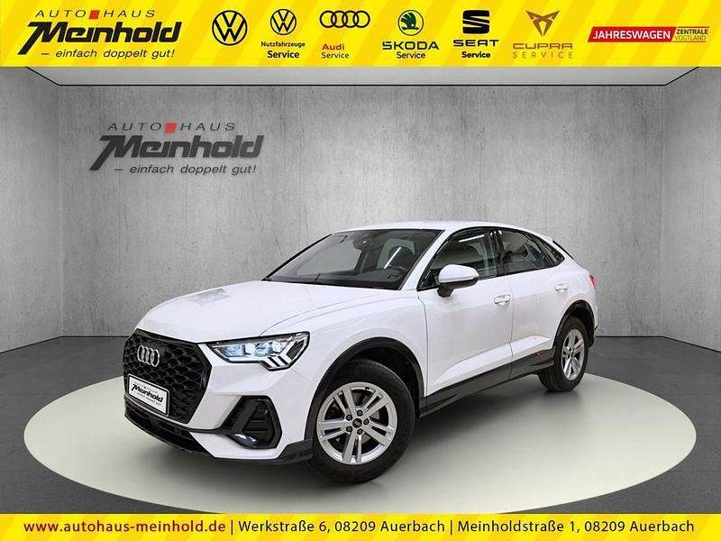 Weiß Gebraucht 2021 Audi Q3 Sportback Ambiente SUV | 23.888 € (Guter Preis) - Bild 1/4