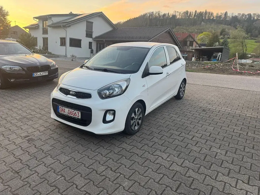 Gebraucht Kia Picanto DREAM-TEAM Edition 67 PS (49 kW) 2016 Weiß Kleinwagen