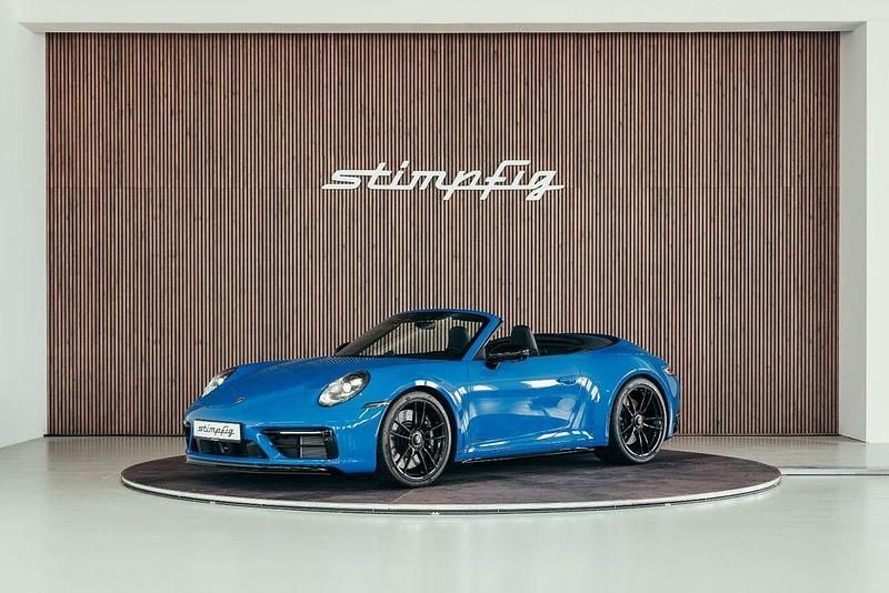 Blau Gebraucht 2023 Porsche 911 Carrera GTS Cabrio | 182.500 € (Teuer) - Bild 1/4