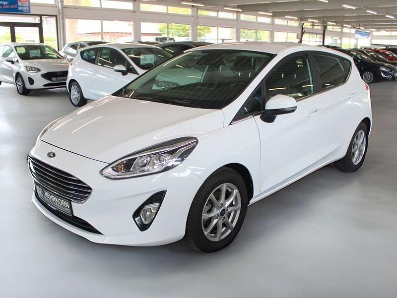 Gebraucht Ford Fiesta Titanium 125 PS (91 kW) 2021 Weiß Kleinwagen