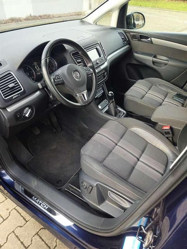 Gebraucht VW Sharan Match 170 PS (125 kW) 2012 Blau Van / Kleinbus