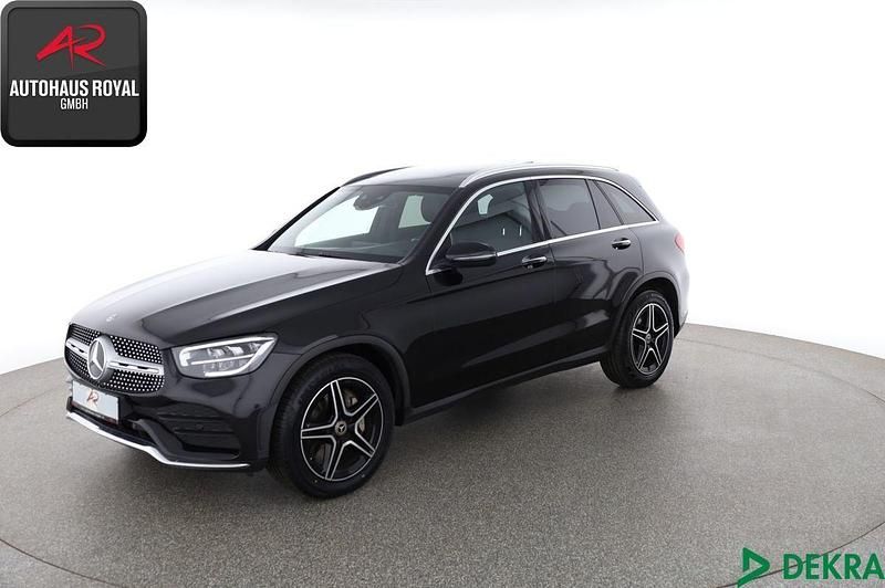 Schwarz Gebraucht 2020 Mercedes GLC400d AMG SUV | 40.880 € (Fairer Preis) - Bild 1/4