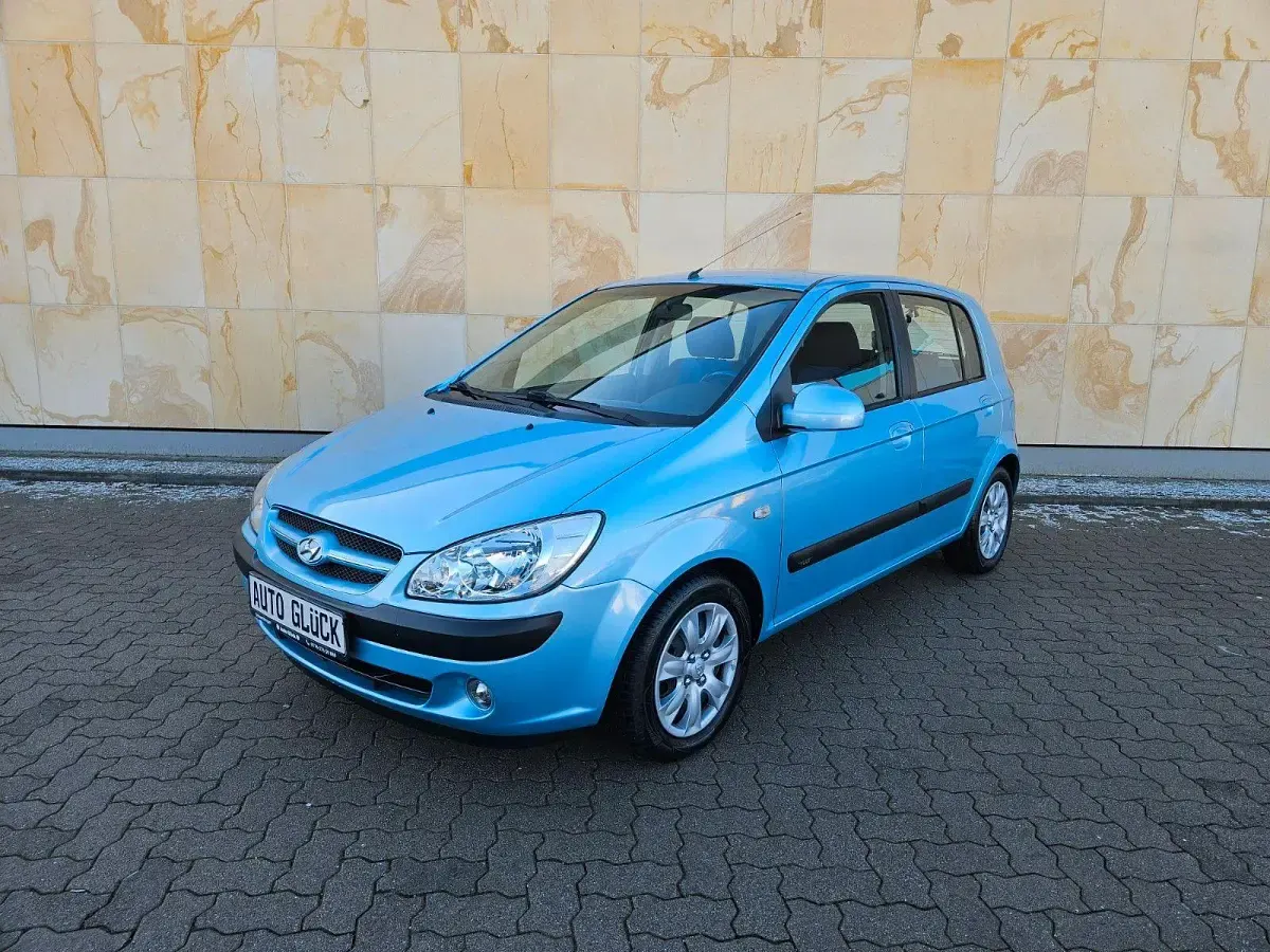 Gebraucht Hyundai Getz Basis 67 PS (49 kW) 2008 Blau Kleinwagen