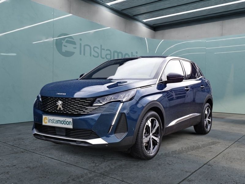 Blau Gebraucht 2023 Peugeot 3008 Allure SUV | 27.950 € (Fairer Preis) - Bild 1/4