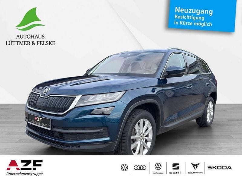 Blau Gebraucht 2021 Skoda Kodiaq Style SUV | 30.890 € (Guter Preis) - Bild 1/4