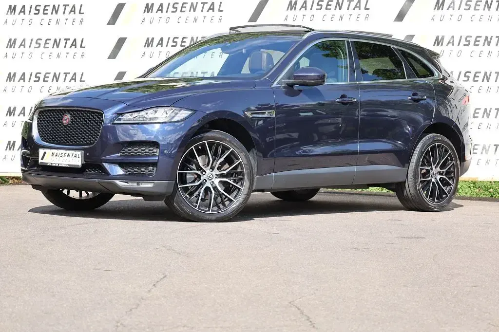 Gebraucht Jaguar F-Pace Pure 340 PS (250 kW) 2017 Blau SUV