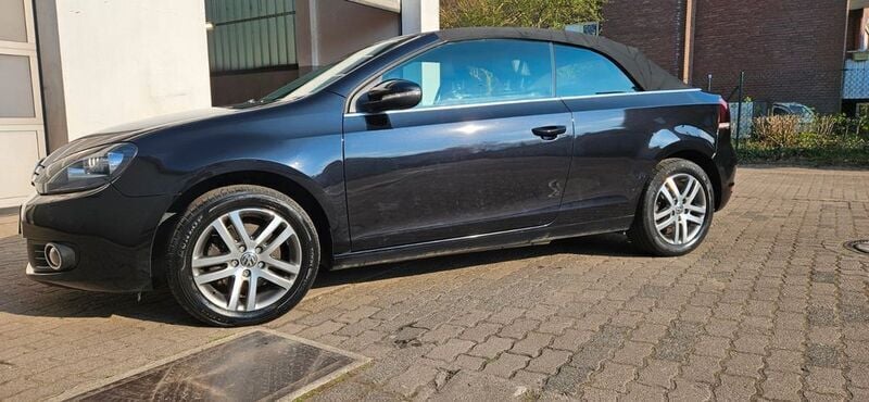Schwarz Gebraucht 2011 VW Golf Cabriolet Cabrio | 4.950 € (Guter Preis) - Bild 1/4
