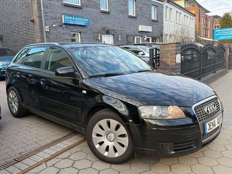 Gebraucht Audi A3 Attraction 140 PS (102 kW) 2008 Schwarz Kleinwagen