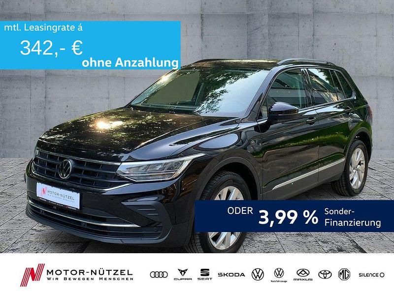 Schwarz Gebraucht 2022 VW Tiguan Life SUV | 25.950 € (Guter Preis) - Bild 1/4