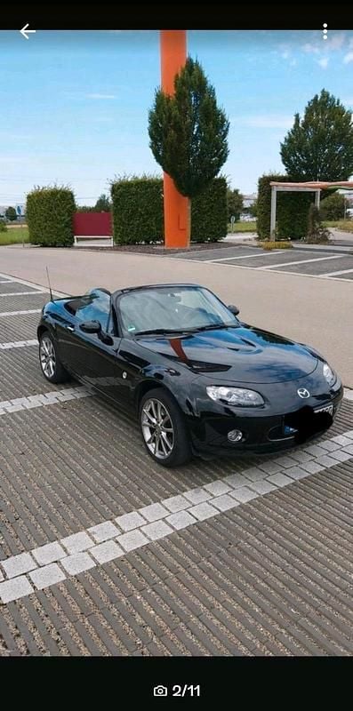 Second-hand Mazda MX5 126 CP (92 kW) 2008 Negru Cabrio