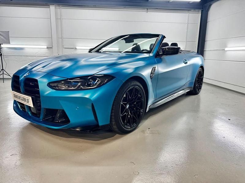 Blau Gebraucht 2023 BMW M4 Cabriolet Competition Edition Cabrio | 82.900 € (Etwas zu teuer) - Bild 1/4