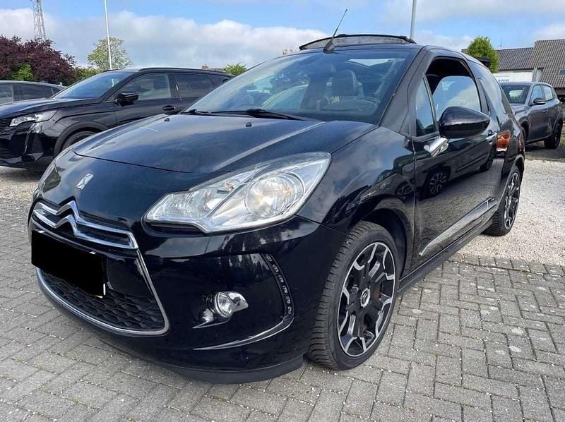 Schwarz Gebraucht 2013 DS Automobiles DS3 Cabriolet So Chic Cabrio | 7.500 € - Bild 1/4
