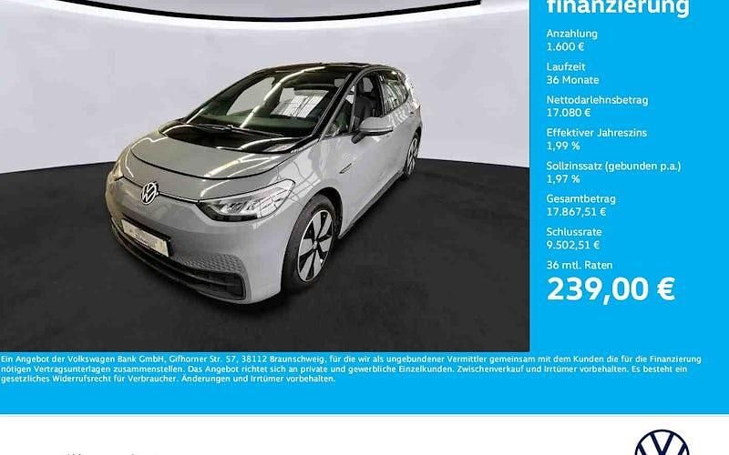 Gebraucht VW ID.3 Pro 107 kW (146 PS) 2021 Mondsteingrau Kleinwagen