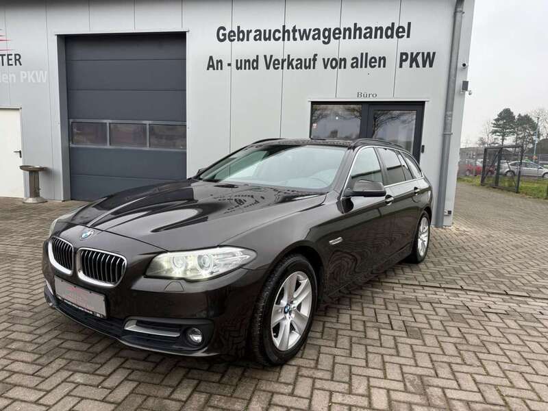 Braun Gebraucht 2015 BMW 520 Performance Kombi | 14.500 € (Fairer Preis) - Bild 1/4