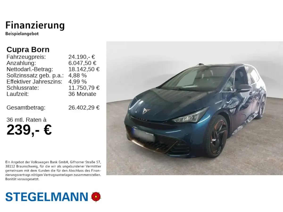 Gebraucht Cupra Born 150 kW (204 PS) 2022 Kleinwagen