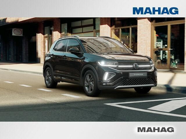 Schwarz Gebraucht 2025 VW T-Cross R-line SUV | 34.490 € (Teuer) - Bild 1/1