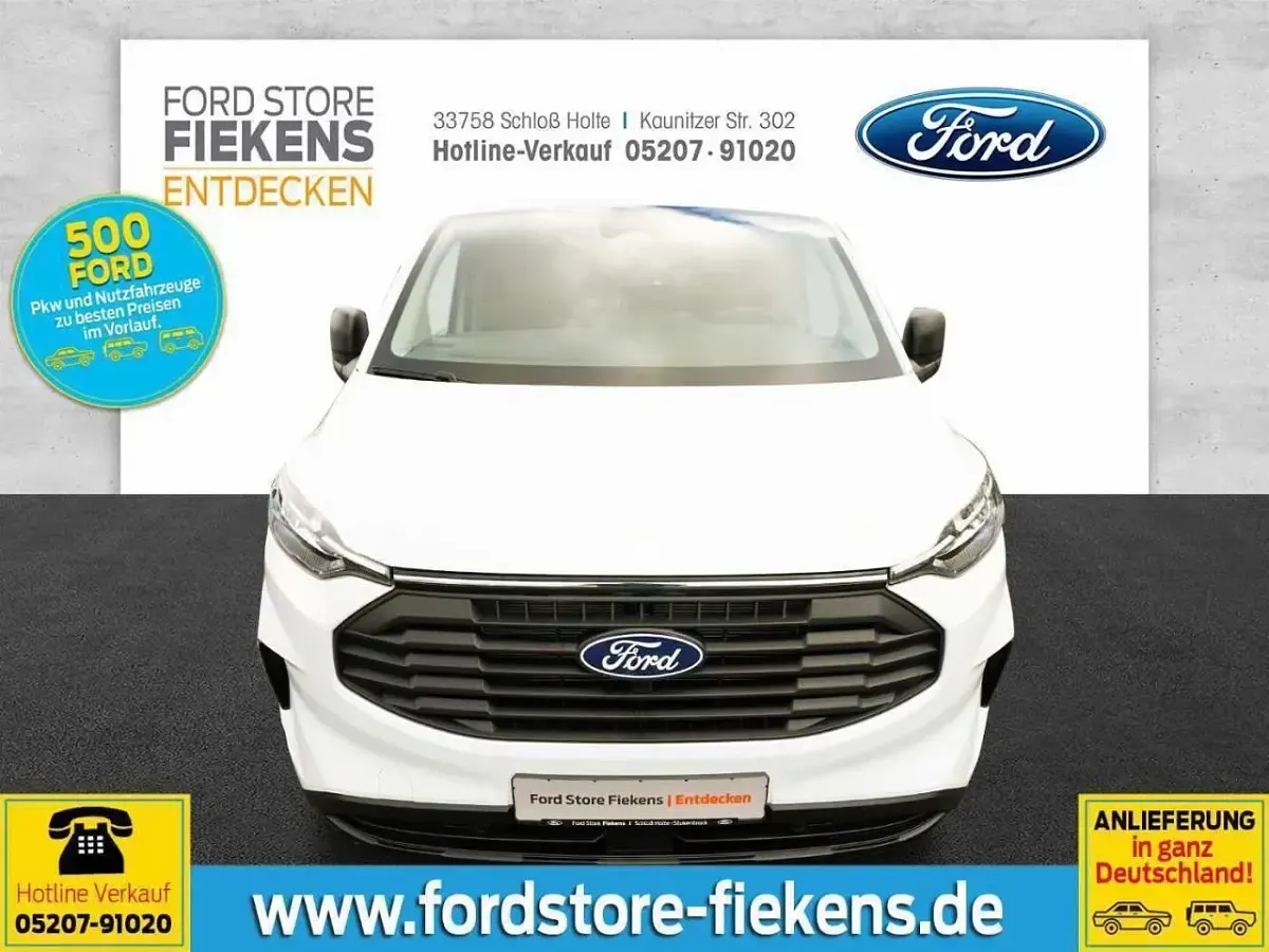 Gebraucht Ford Transit Custom Trend 136 PS (100 kW) 2024 Weiß Van