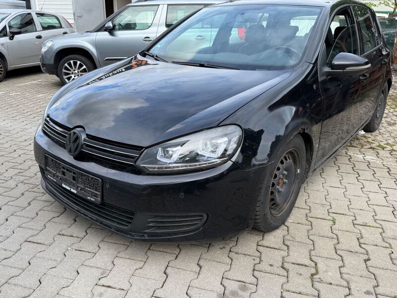 Schwarz Gebraucht 2008 VW Golf VI Comfortline Limousine | 3.490 € (Guter Preis) - Bild 1/4