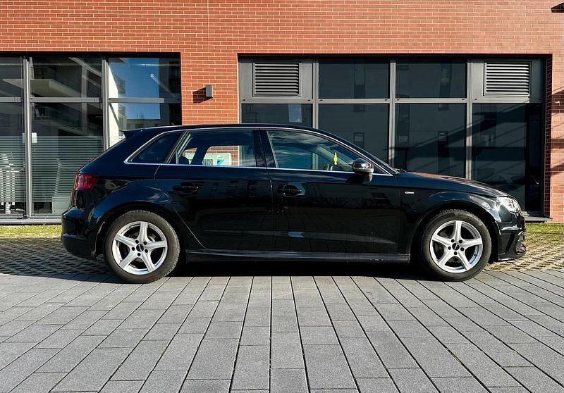 Gebraucht Audi A3 S-Line 150 PS (110 kW) 2015 Schwarz Kleinwagen