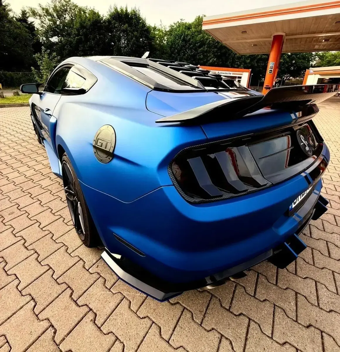 Gebraucht Ford Mustang GT 2020 Blau Coupé