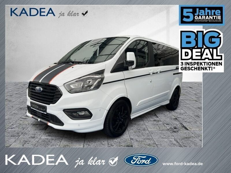 Frostweiß Gebraucht 2021 Ford Tourneo Custom Sport Van / Kleinbus | 41.280 € (Etwas zu teuer) - Bild 1/4