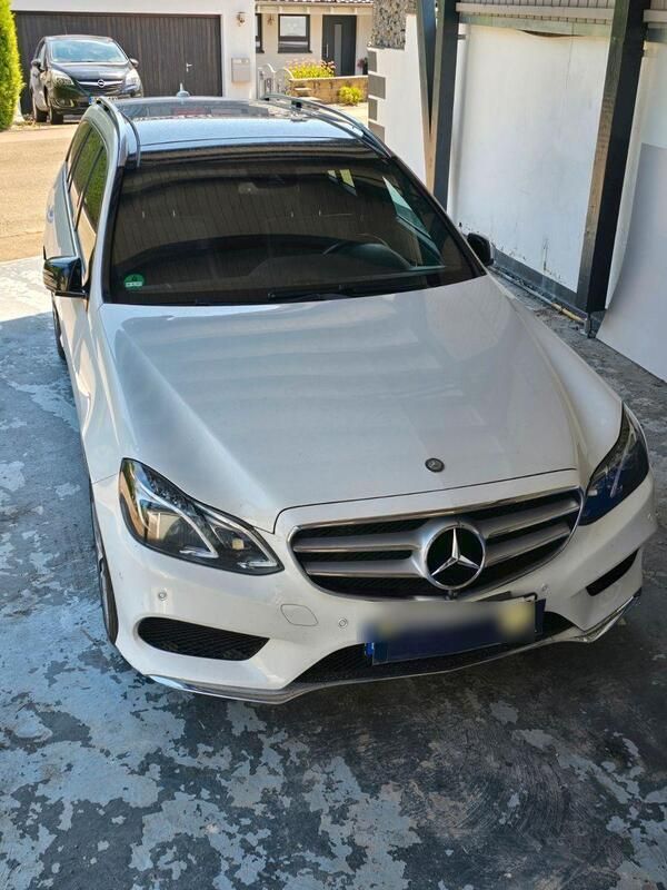 Weiß Gebraucht 2015 Mercedes E350 Avantgarde Kombi | 13.600 € (Guter Preis) - Bild 1/4