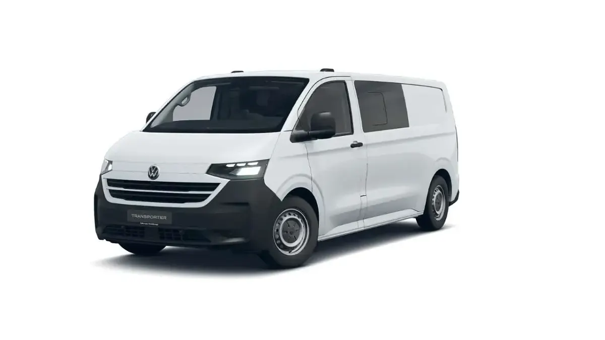 Nowe VW Transporter 150 KM (110 kW) 2026 Biały Van