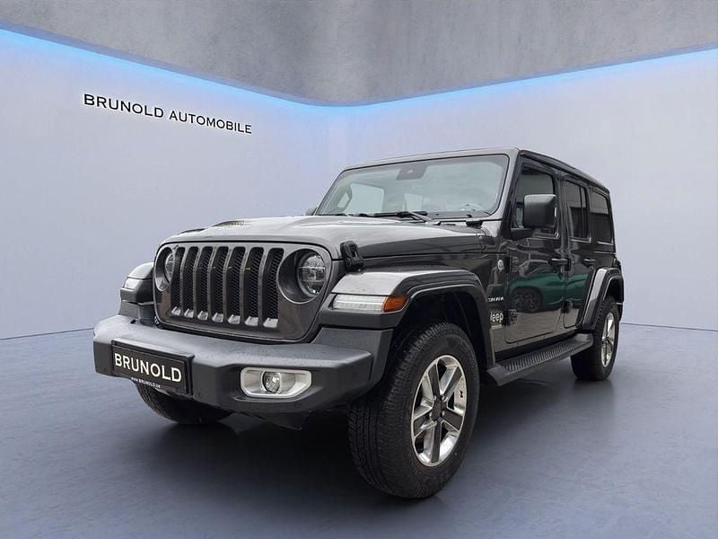 Grau Gebraucht 2021 Jeep Wrangler Unlimited Sahara SUV | 43.900 € (Guter Preis) - Bild 1/4