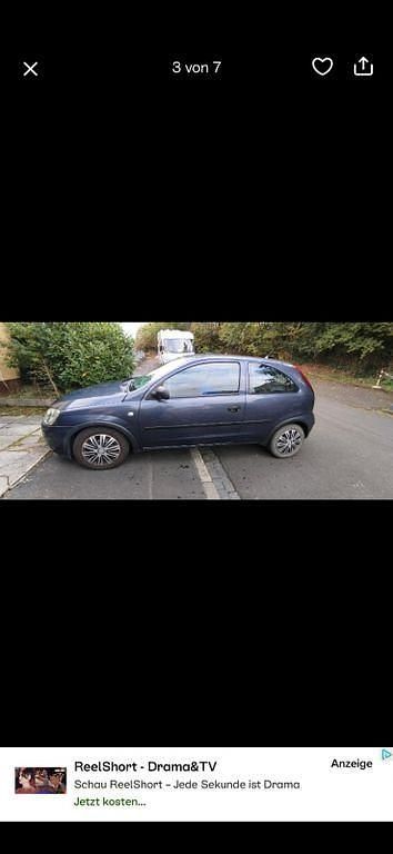 Blau Gebraucht 2006 Opel Corsa Limousine | 650 € (Fairer Preis) - Bild 1/4