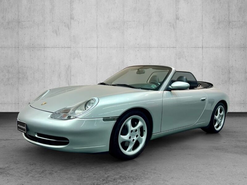 Silber Gebraucht 2000 Porsche 911 Carrera Cabriolet Cabrio | 32.996 € (Etwas zu teuer) - Bild 1/4