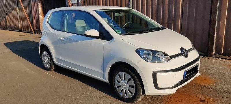 Weiß Gebraucht 2017 VW up! move up! Kleinwagen | 7.444 € (Fairer Preis) - Bild 1/4