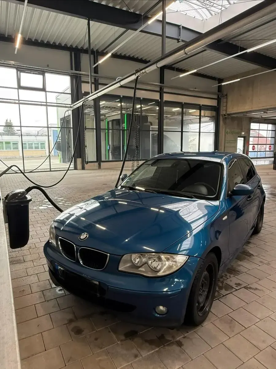 Gebraucht BMW 116 116 PS (85 kW) 2005 Blau Kleinwagen