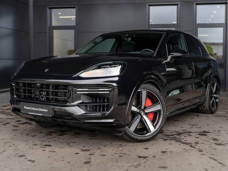Chromitschwarzmetallic Neu 2025 Porsche Cayenne Turbo E-Hybrid SUV | 199.900 € (Superpreis) - Bild 1/4