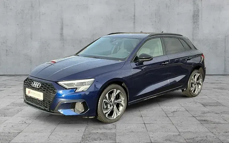 Usata Audi A3 Advanced 116 CV (85 kW) 2023 Blu Berlina