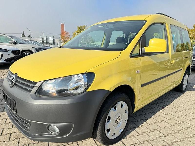 Gelb Gebraucht 2013 VW Caddy Maxi Van / Kleinbus | 8.390 € (Guter Preis) - Bild 1/4