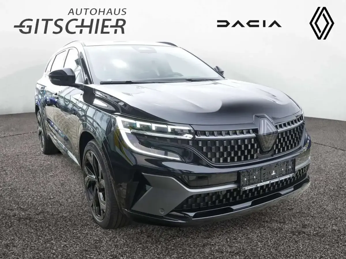 Neu Renault Espace Esprit Alpine 200 PS (147 kW) 2025 Black pearlschwarz metallic Van / Kleinbus