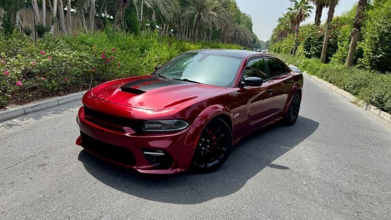 Red metallic Gebraucht 2020 Dodge Charger Limousine | 43.900 € (Teuer) - Bild 1/4